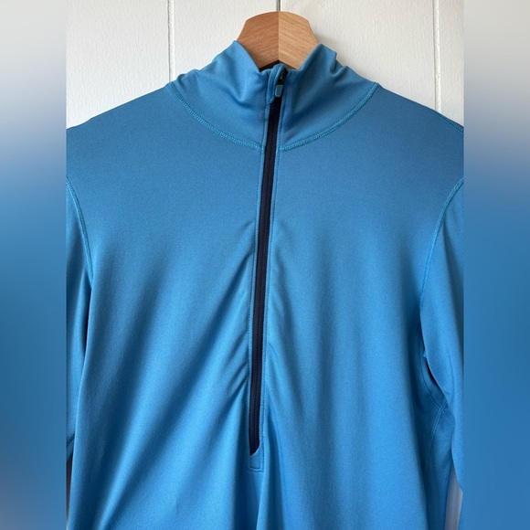 MEC Blue Half-Zip Long Sleeve Shirt | Size Small - Picture 4 of 6